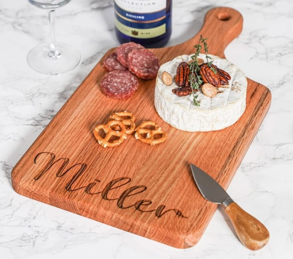 drapela works personalized cutting board