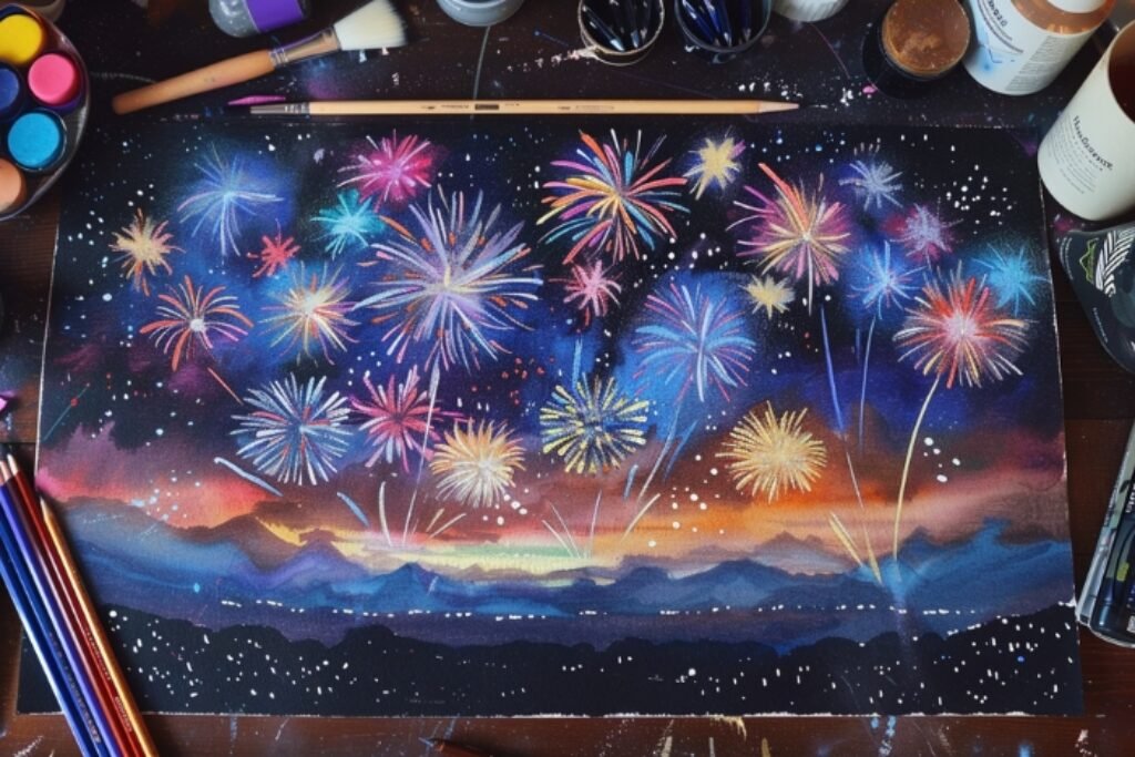 4th of july drawing ideas