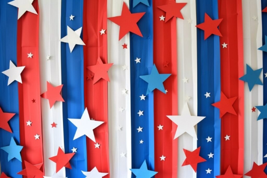 fourth of july backdrop ideas