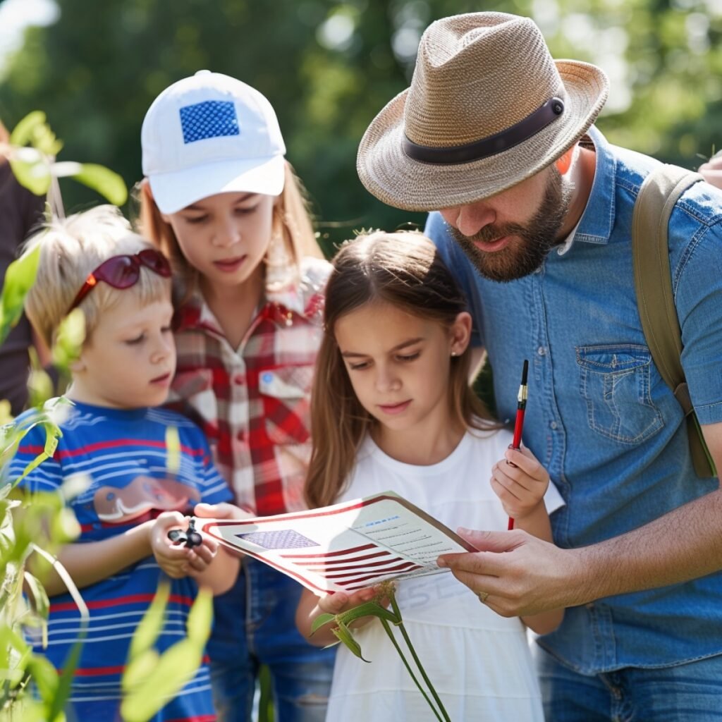 labor day scavenger hunt ideas