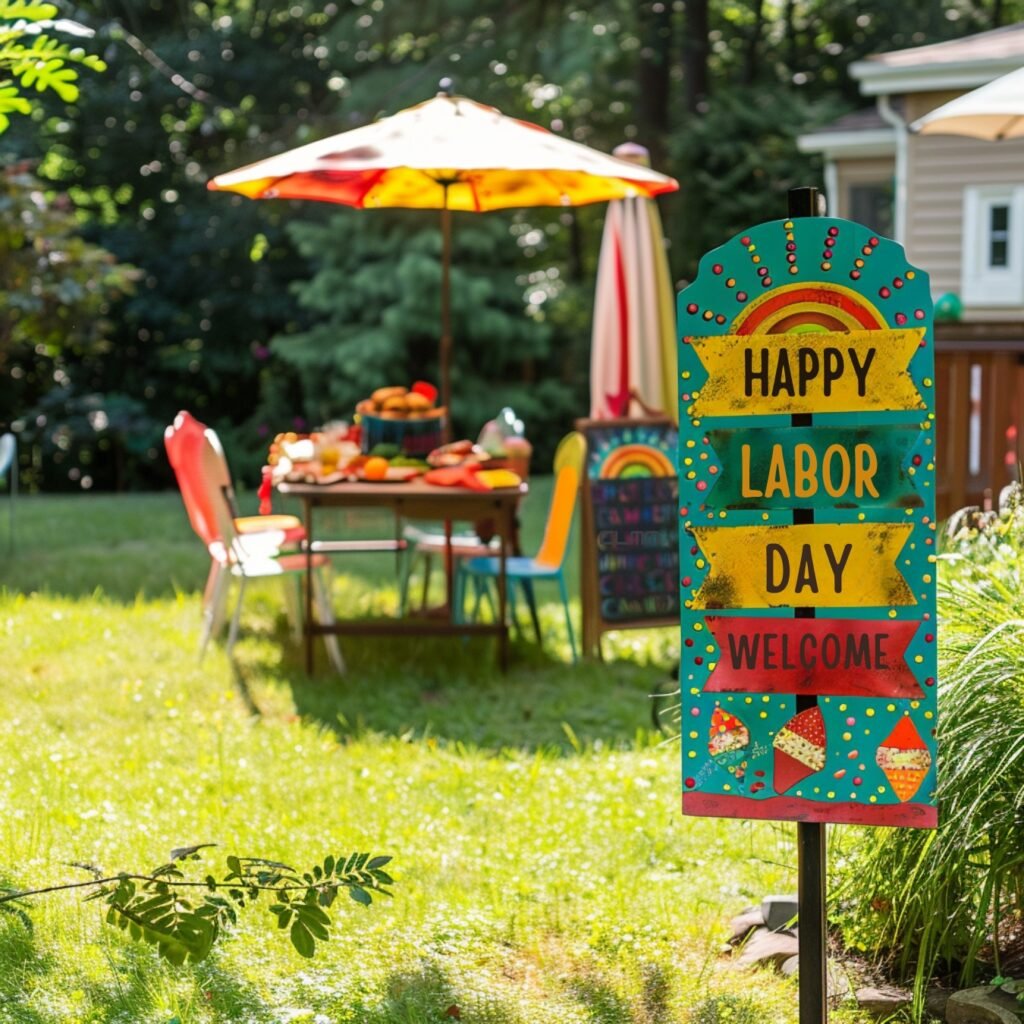 labor day sign ideas