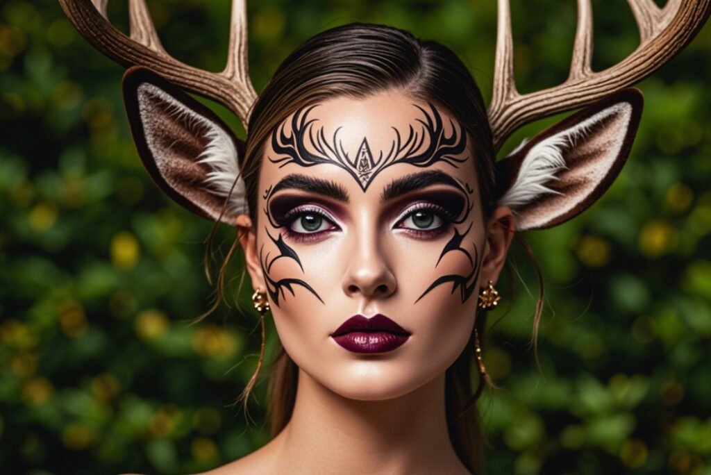 deer makeup halloween