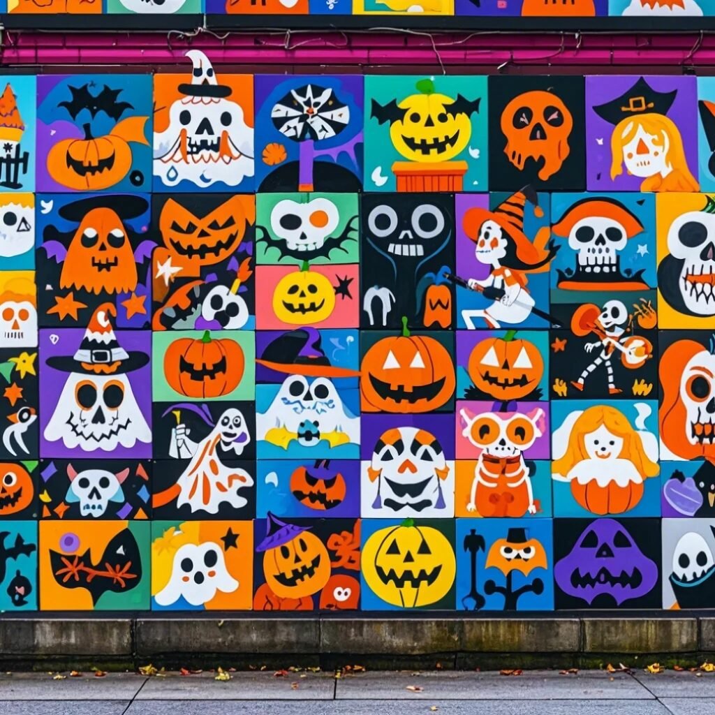 halloween painting ideas