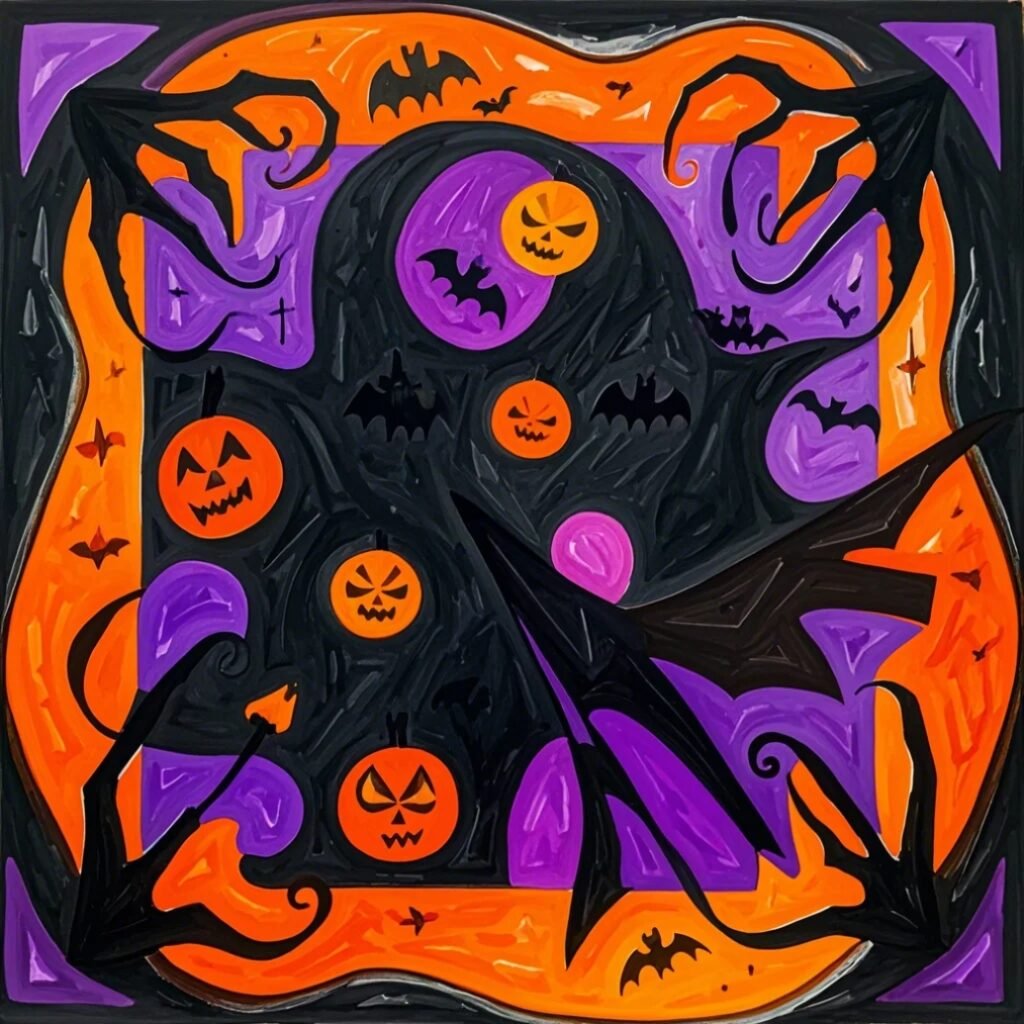 halloween painting ideas