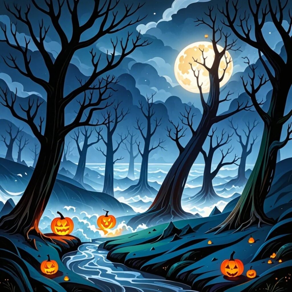 halloween painting ideas