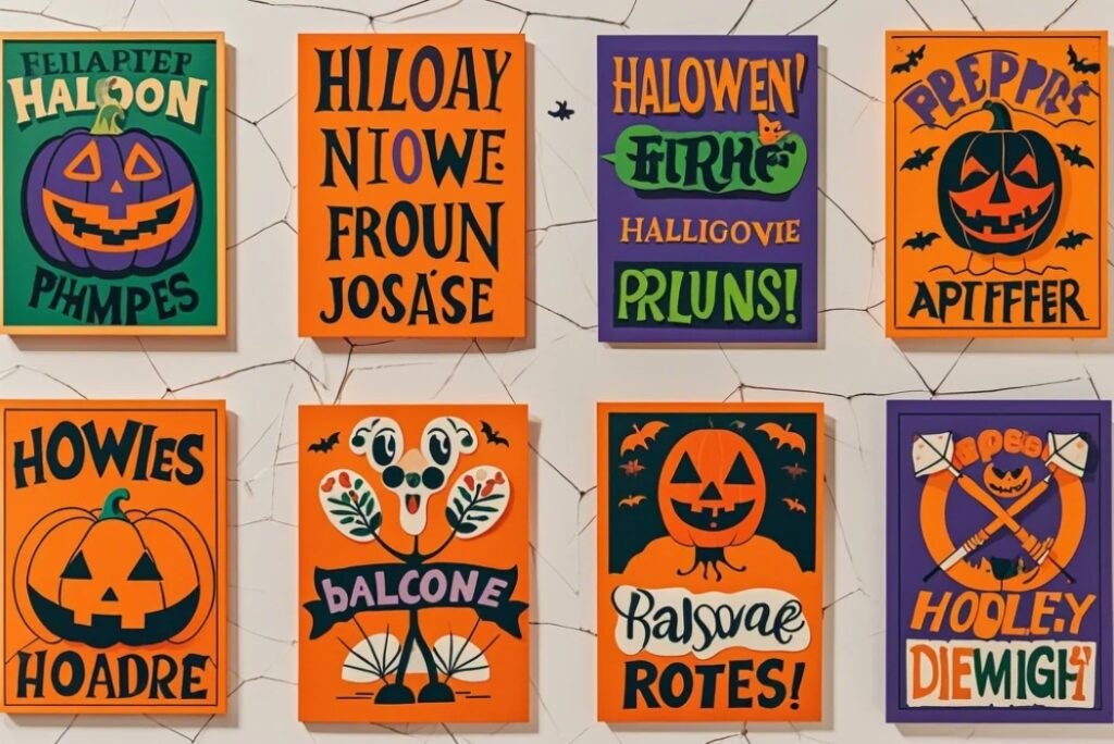 halloween poster ideas for work