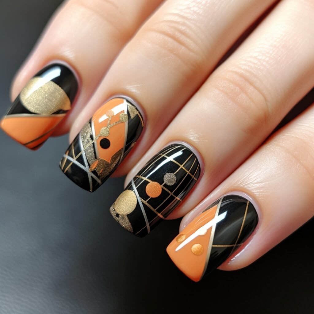 baddie halloween nails