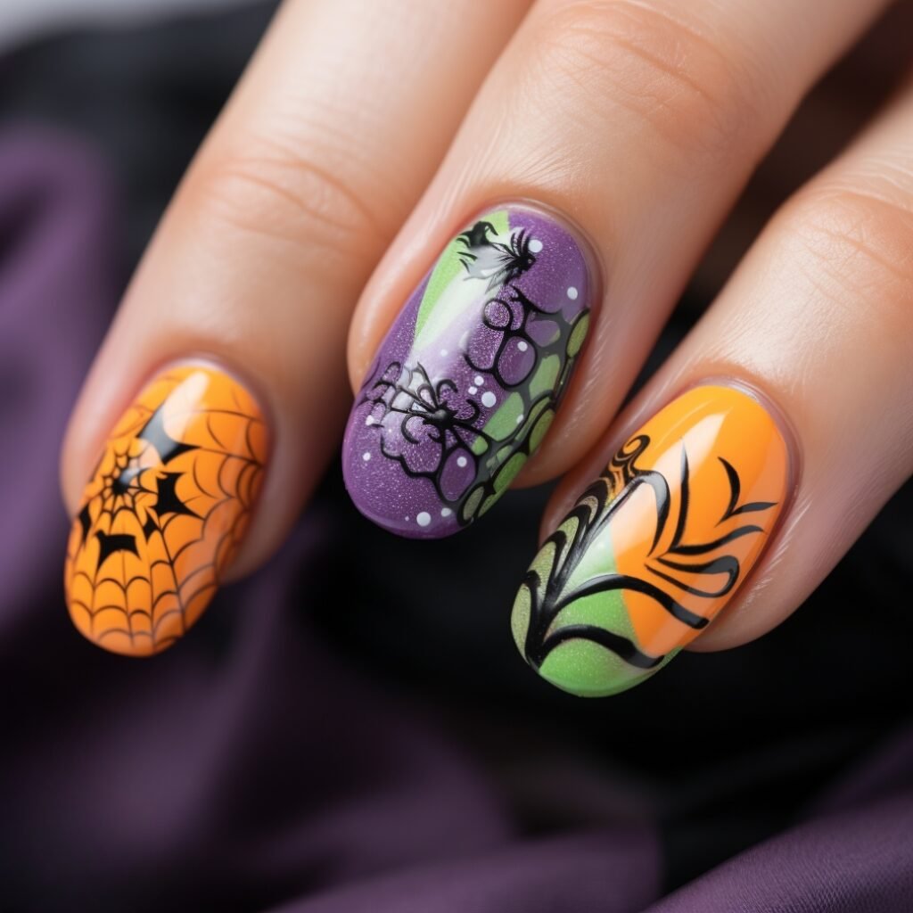 cat nails for halloween