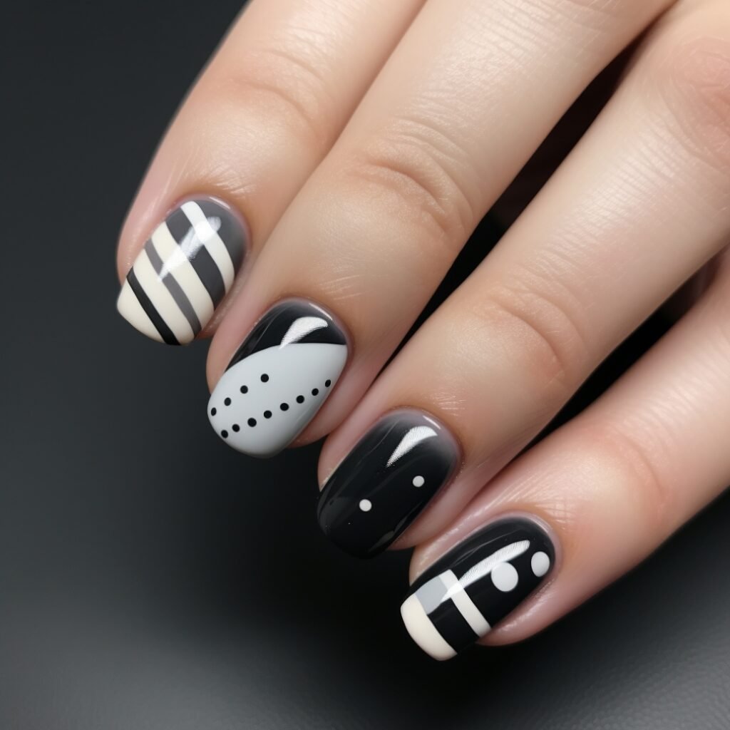 halloween gel nail designs