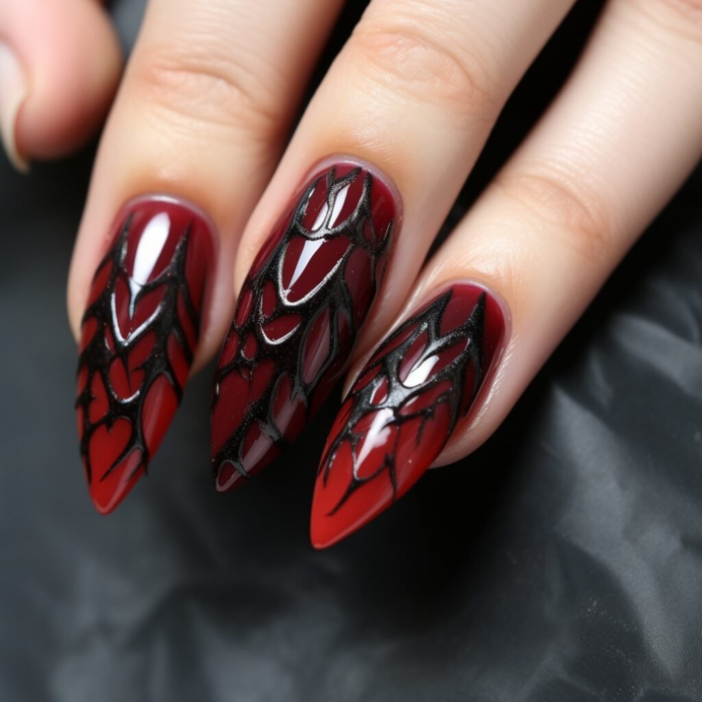 spooky nail ideas