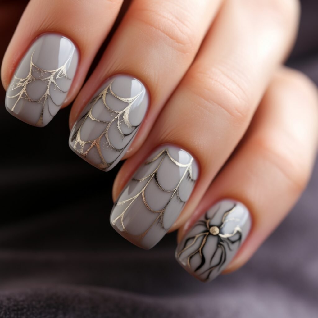 spooky nail ideas