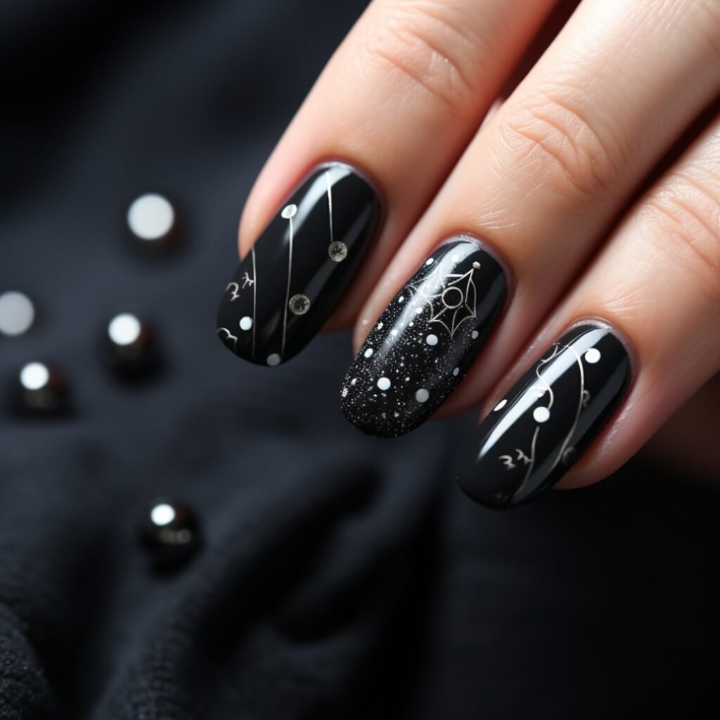 spooky nail ideas