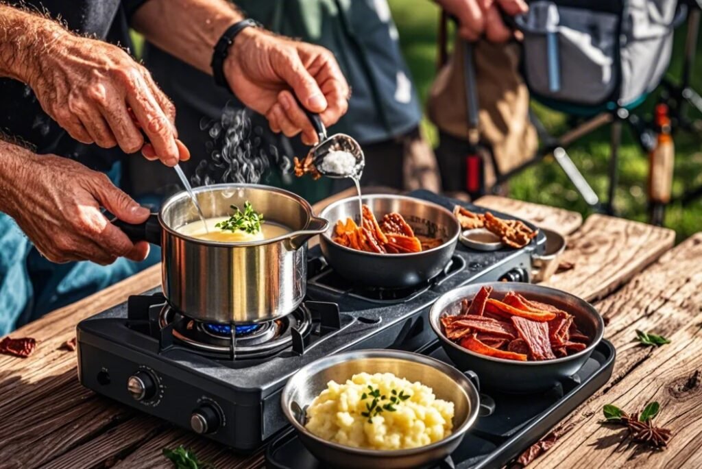 thanksgiving dinner backpacking meal