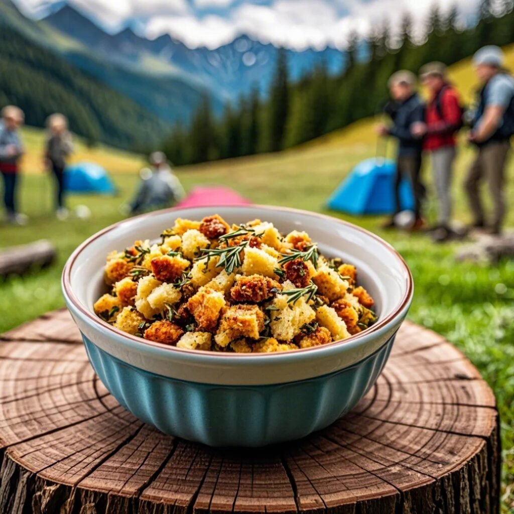 thanksgiving dinner backpacking meal