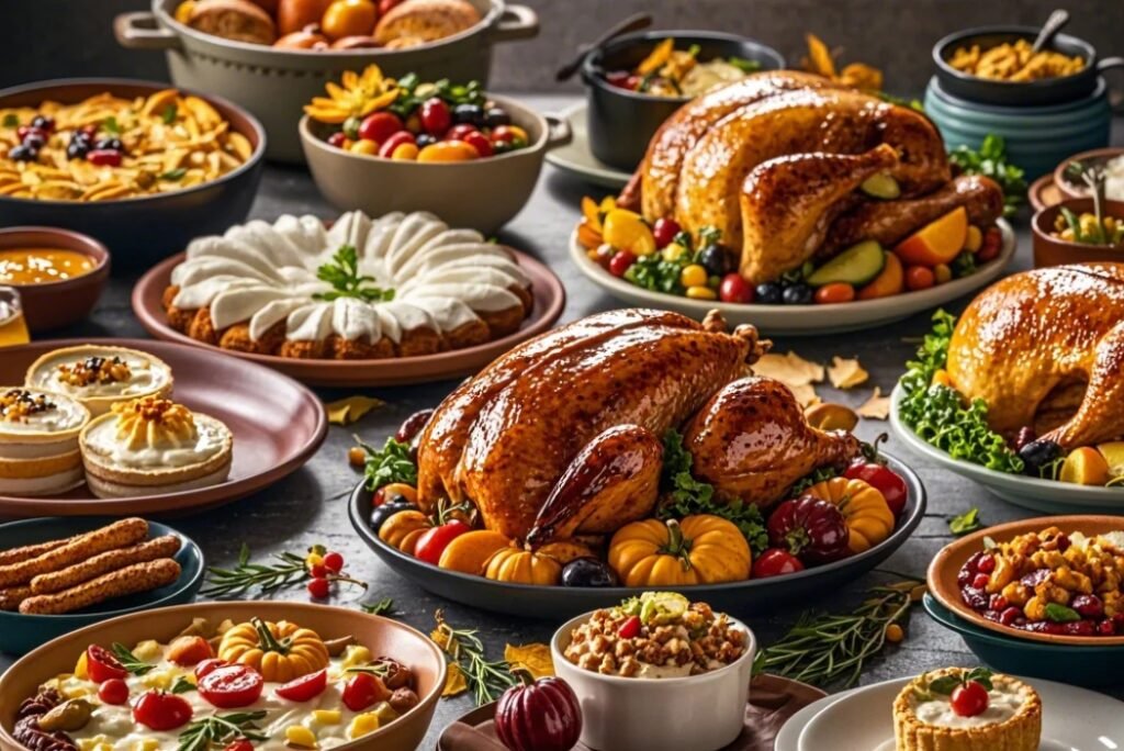 thanksgiving dinner ideas for large group