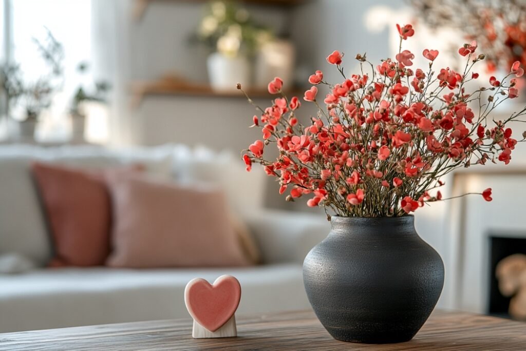 modern valentine's day decor