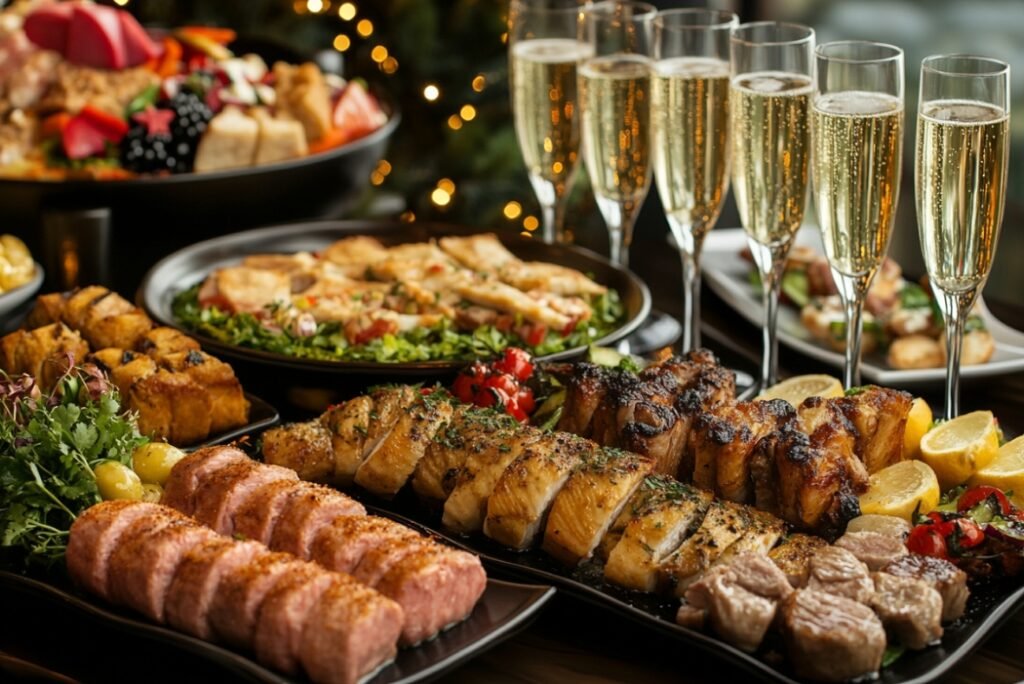 new year's eve party buffet ideas