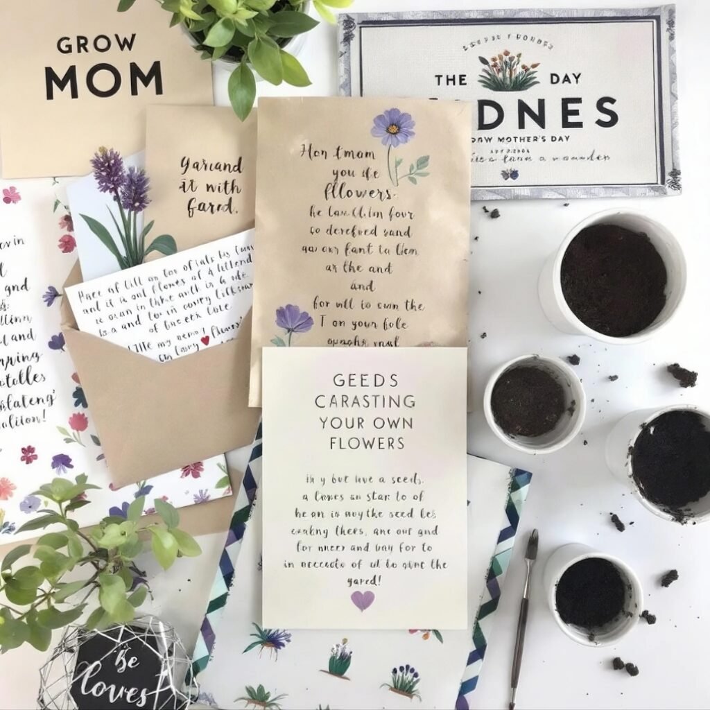 diy mother's day garden gifts