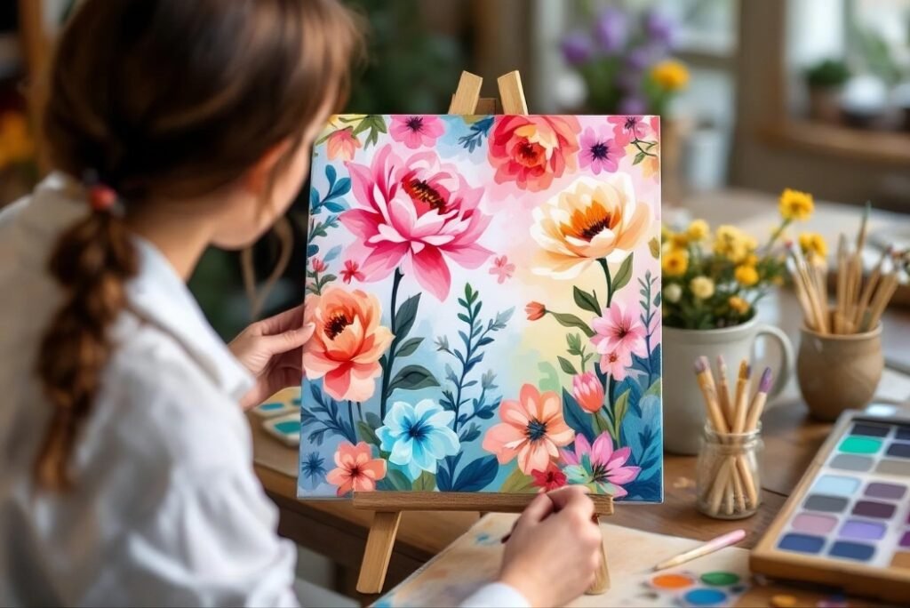 diy mother's day paintings