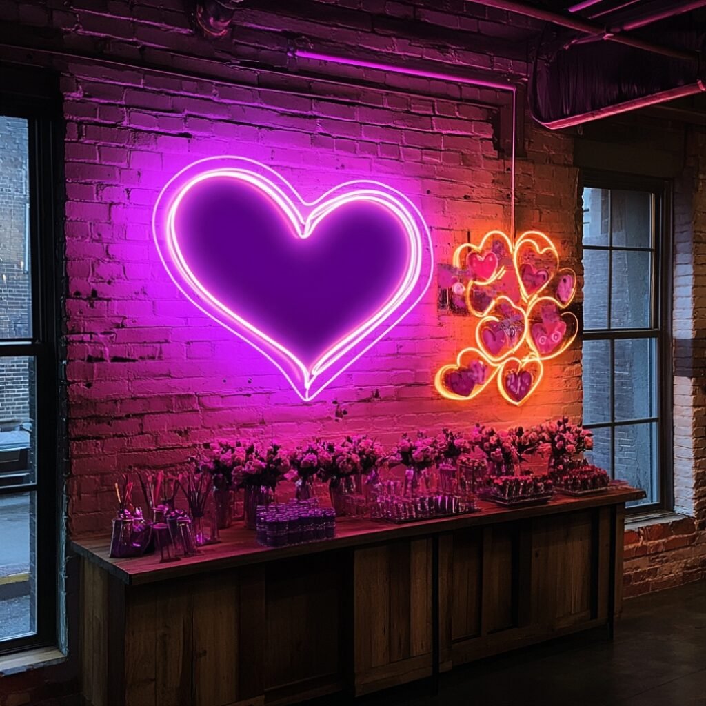 light up valentine decorations