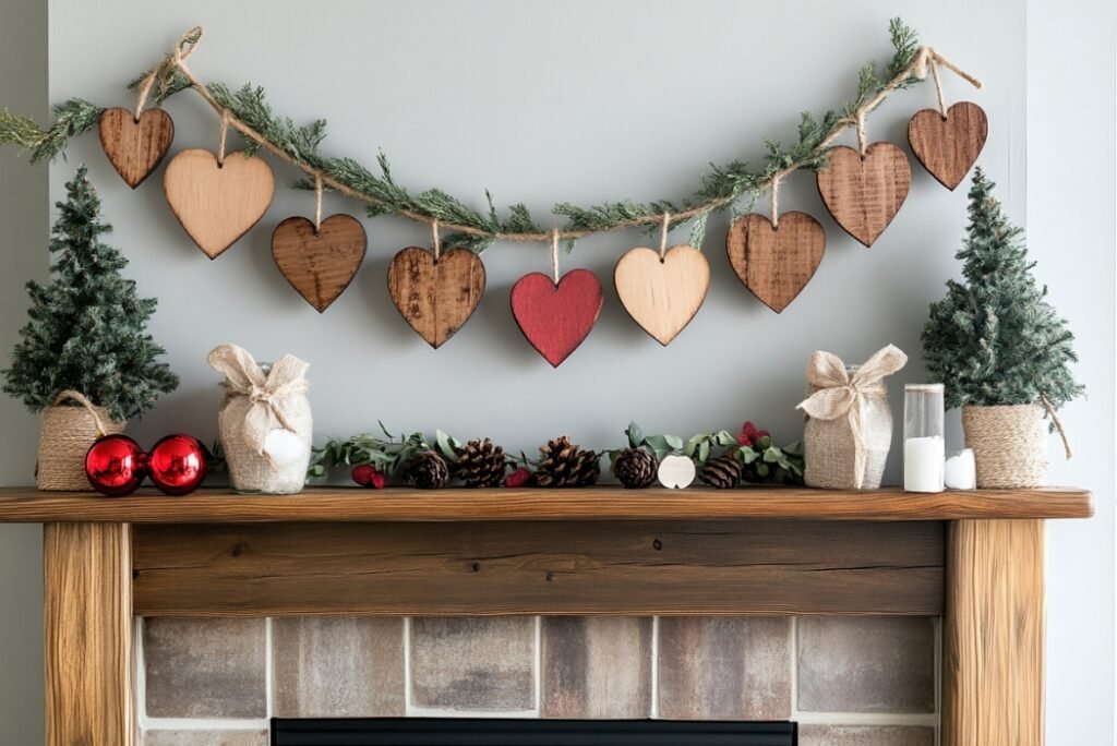 Valentine Mantel Decor Ideas: Top Romantic, Rustic, and Modern Designs 18 valentine mantel decor ideas