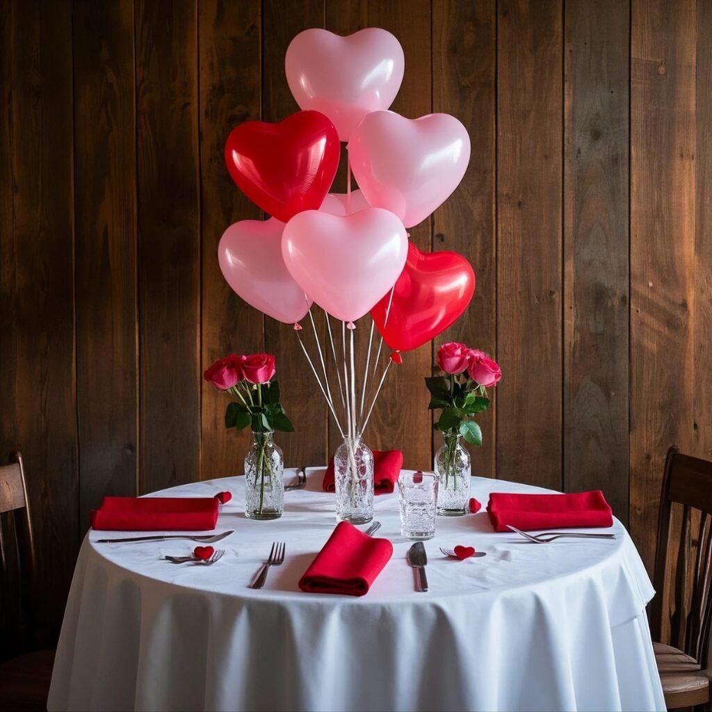 valentine's day table centerpiece ideas