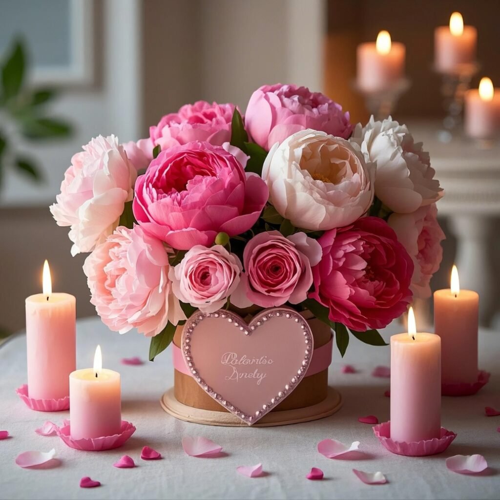 valentine's day table centerpiece ideas