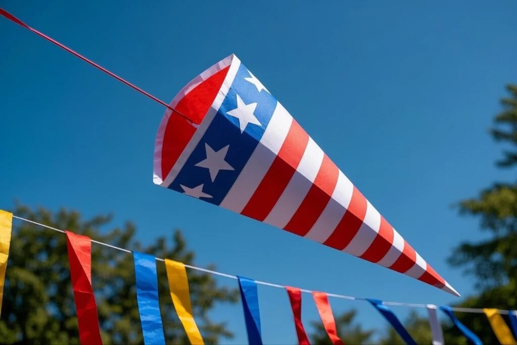 memorial day windsock craft