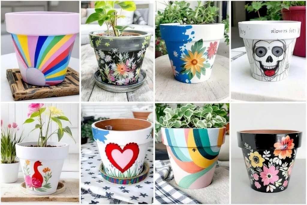 mother's day diy flower pot