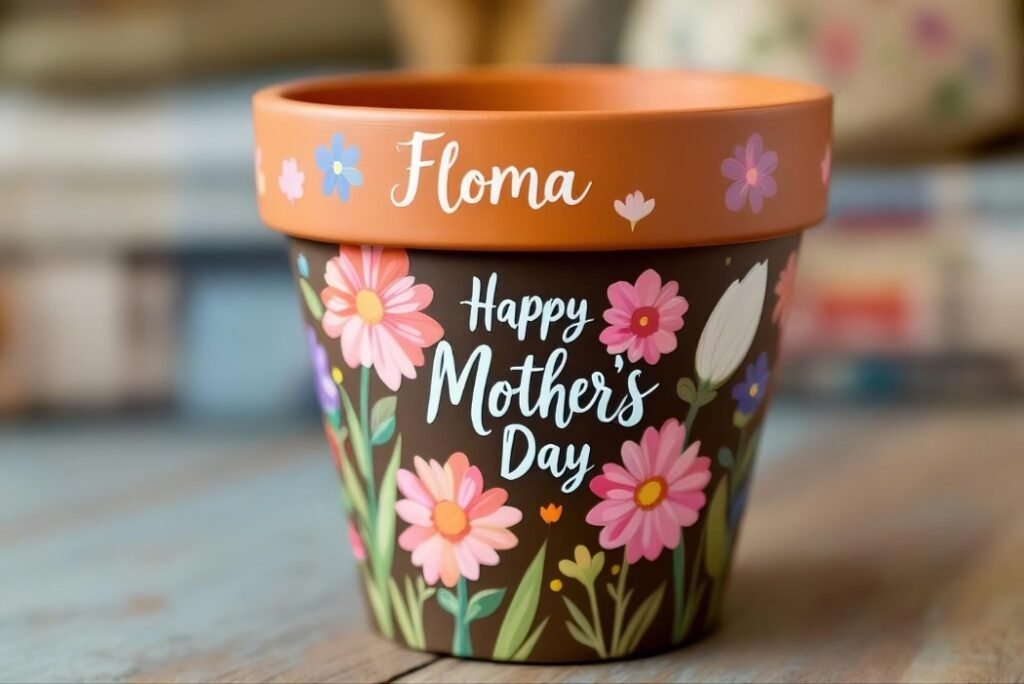 mother's day diy flower pot