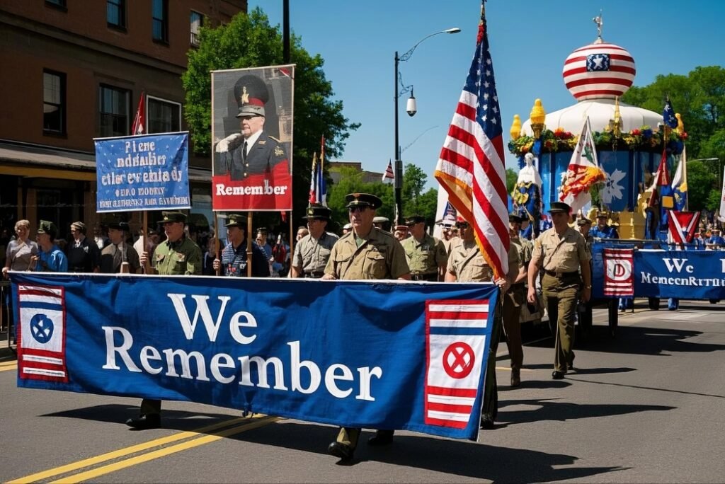 memorial day banner ideas