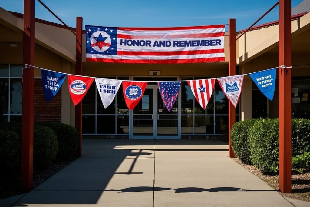 memorial day banner ideas