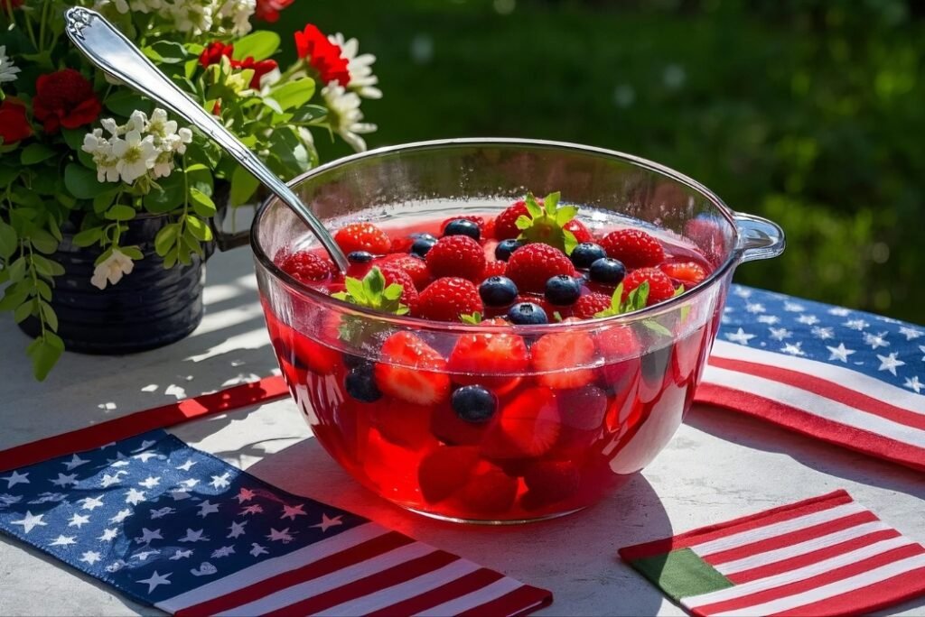 memorial day themed cocktails