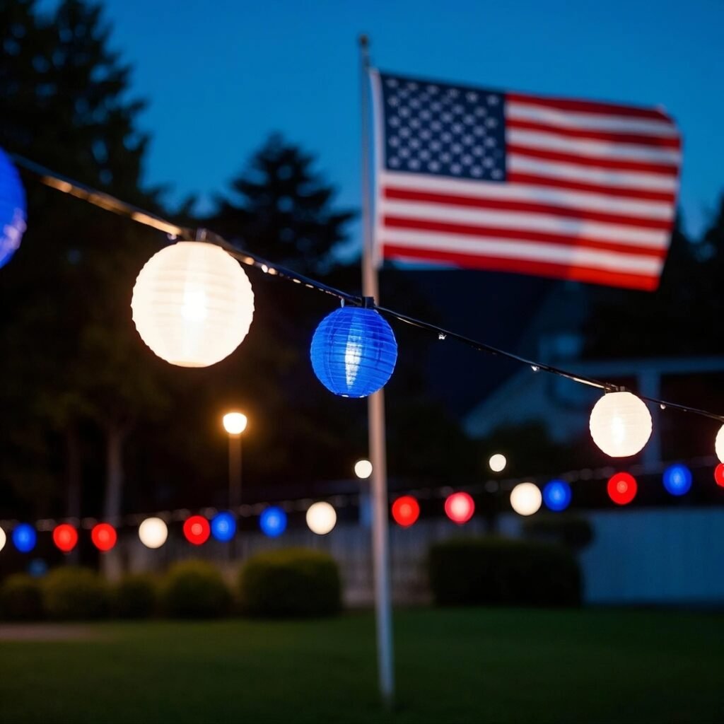 memorial day yard decorations