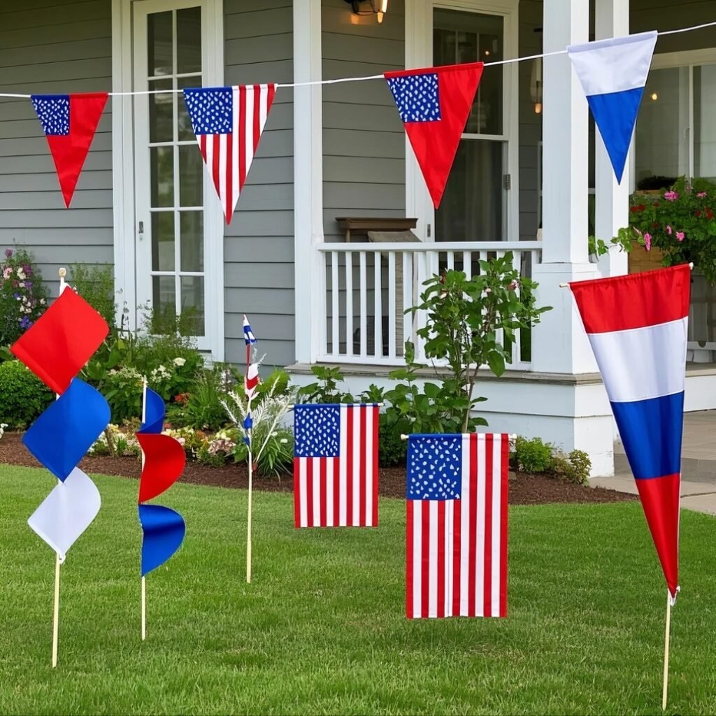 memorial day yard decorations