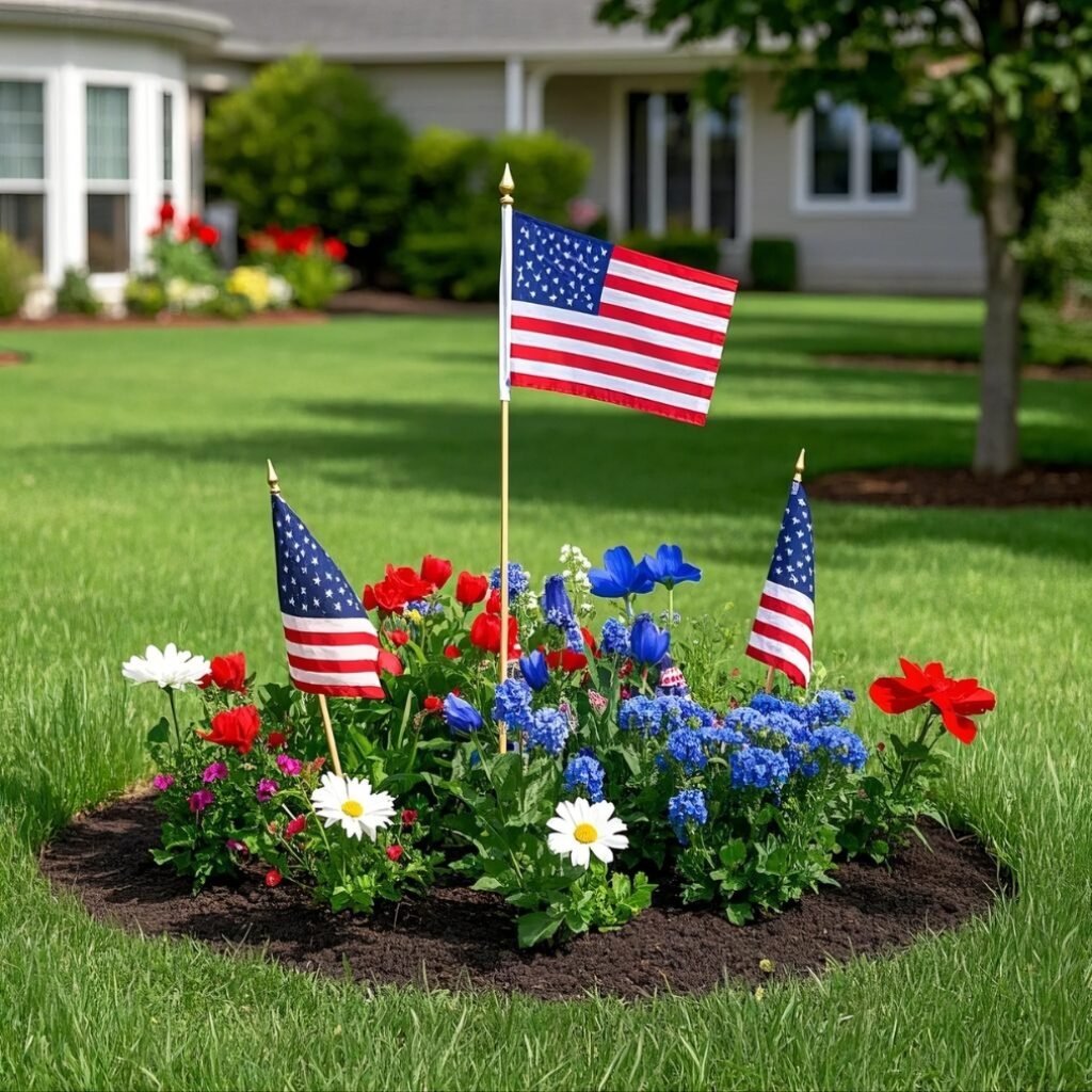 memorial day yard decorations