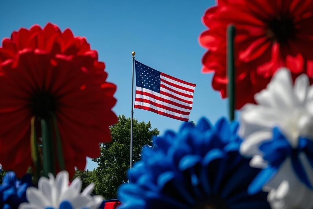 outdoor memorial day decorations