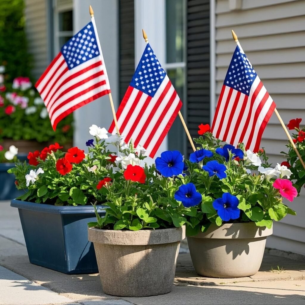 outdoor memorial day decorations