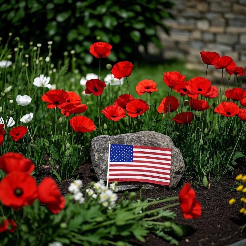 outdoor memorial day decorations