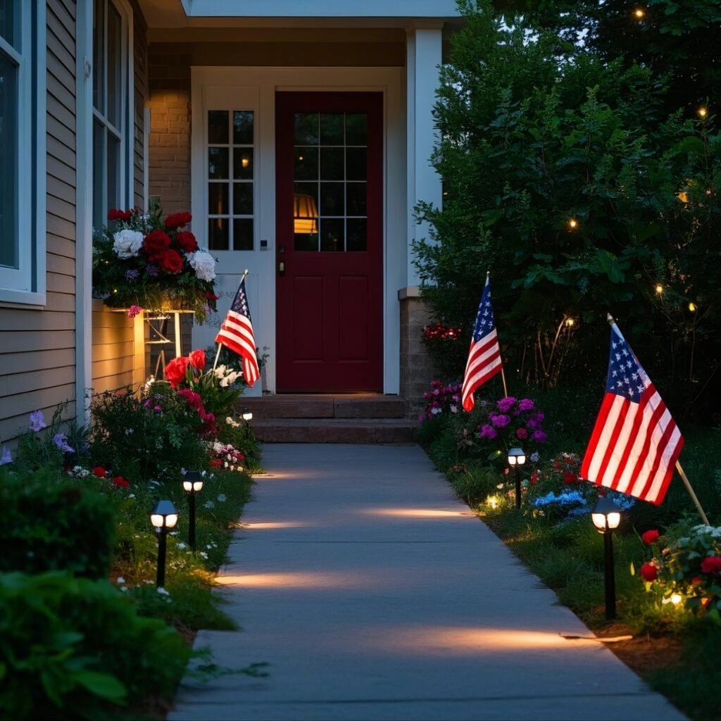 outdoor memorial day decorations