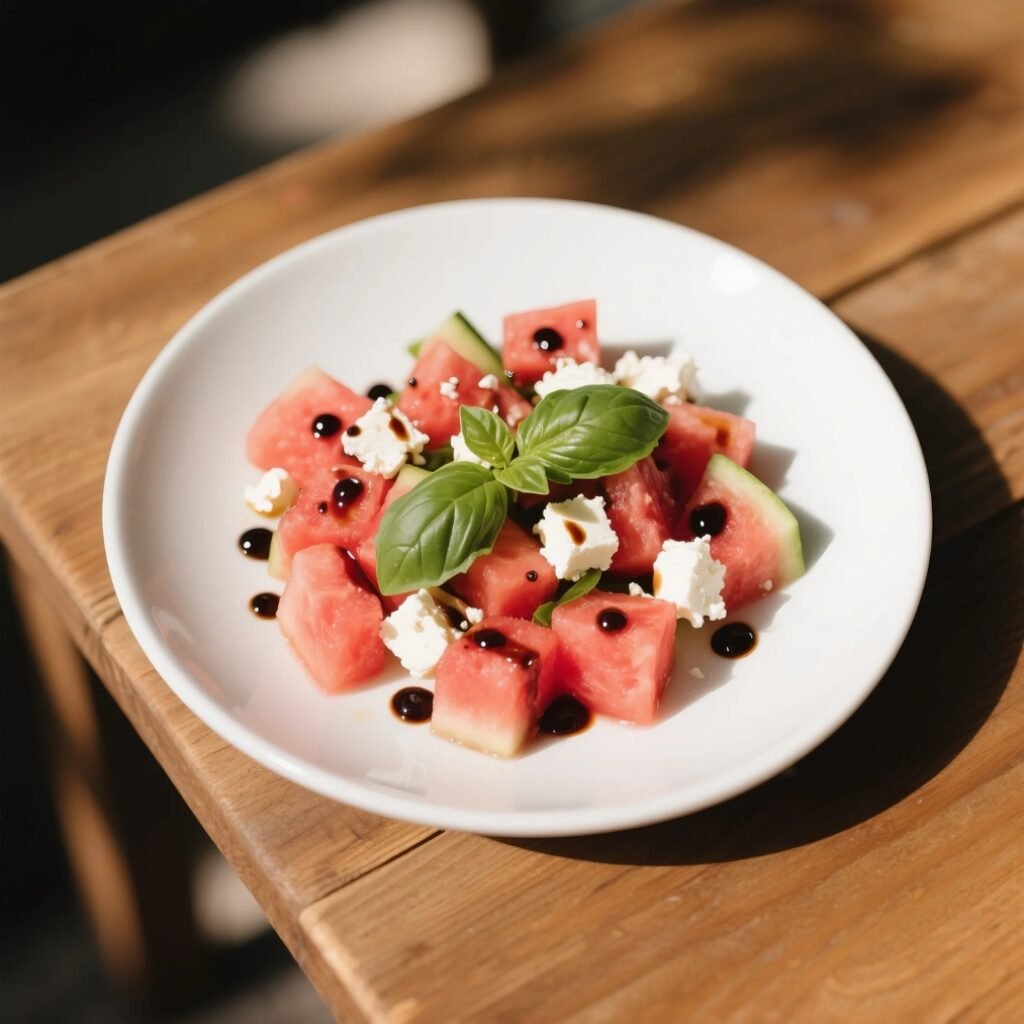 Watermelon and Balsamic Vinegar: The Unexpected Culinary Duo That Will Transform Your Summer Meals 3 watermelon and balsamic vinegar