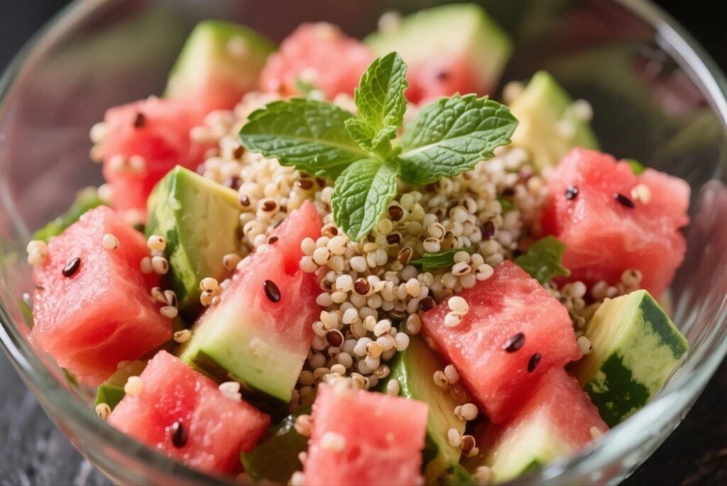 Watermelon Quinoa Salad Master Guide: From Basic Recipe to Gourmet Variations 3 watermelon quinoa salad