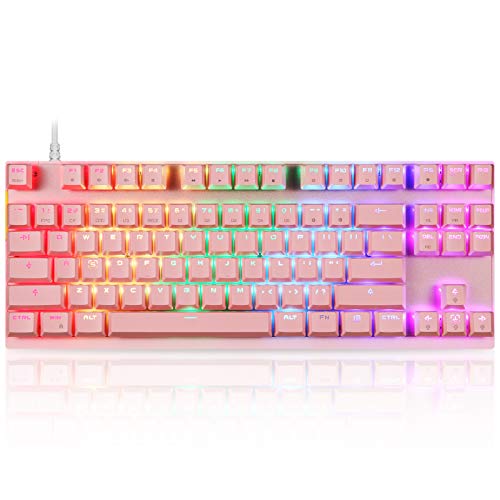 motospeed professional gaming mechanical keyboard rgb rainbow backlit 87 keys Coupon codes