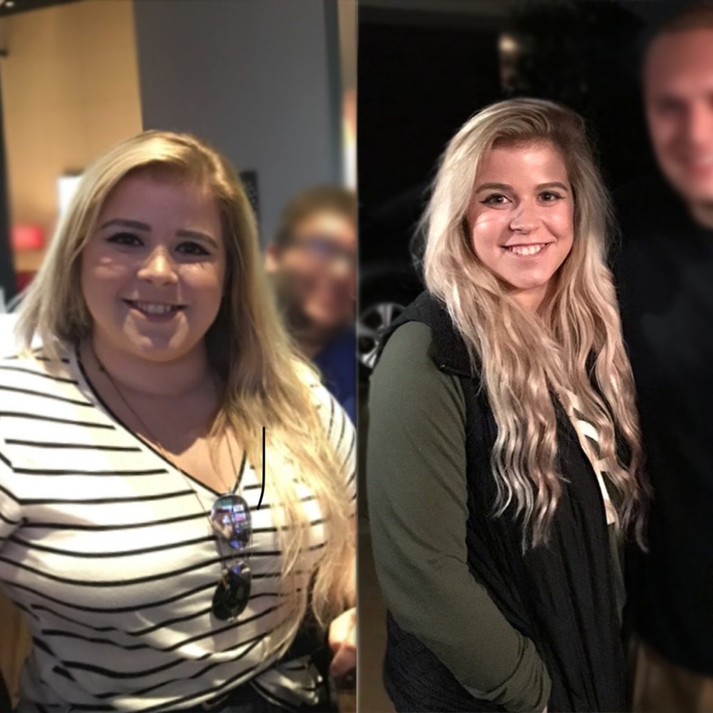 real ketones before and after