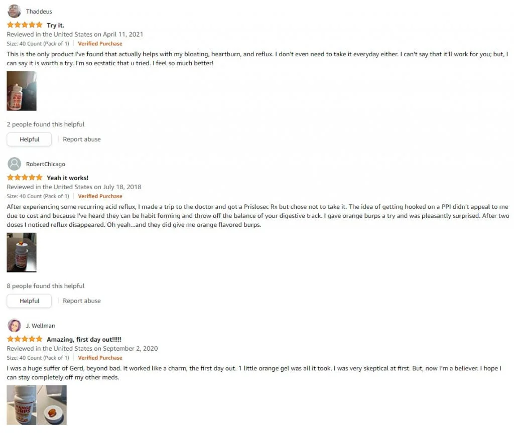 Orange Burps Reviews: Is It Safe And Effective To Use? 4 orange burps reviews