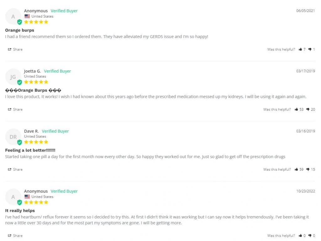 Orange Burps Reviews: Is It Safe And Effective To Use? 5 orange burps reviews