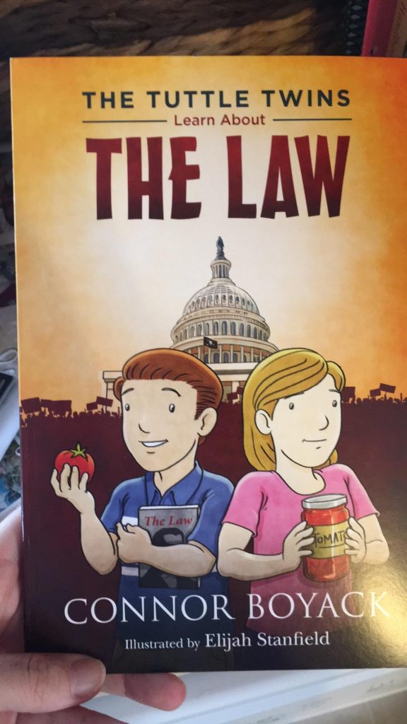 the tuttle twins learn about the law book review