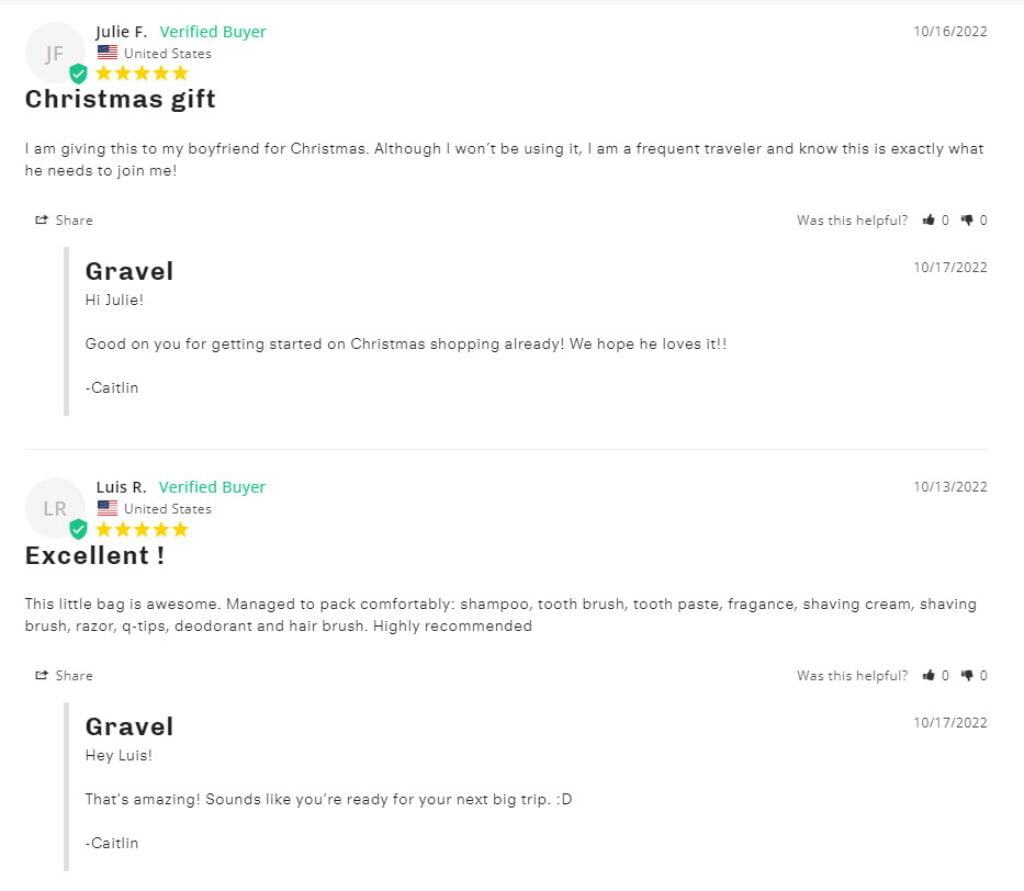 gravel reviews