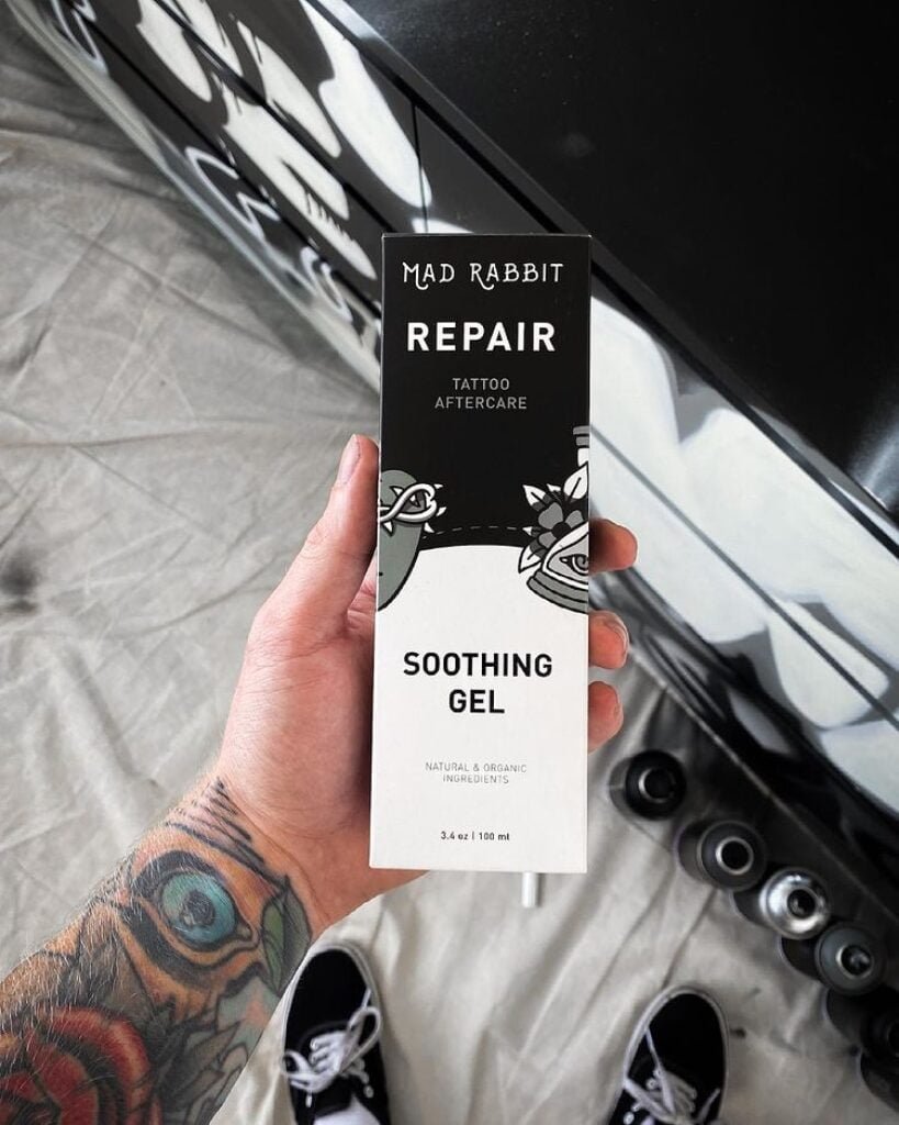 mad rabbit tattoo soothing gel