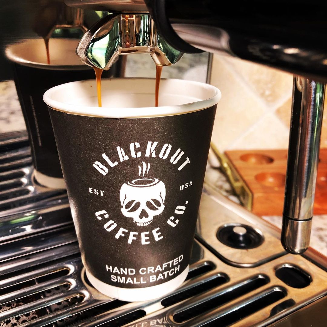 blackout coffee caffeine content